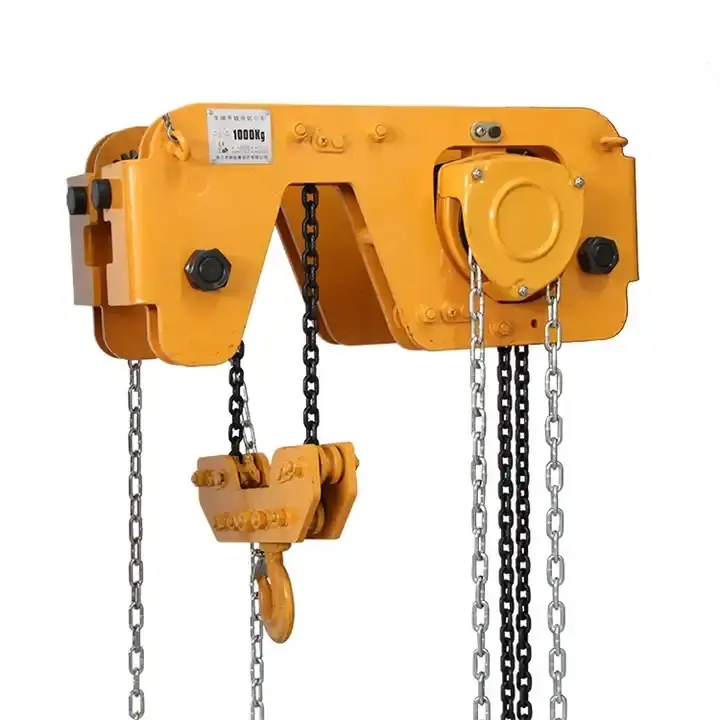 Ultra Low Headroom Finite Space Use Chain Hoist Chain Block