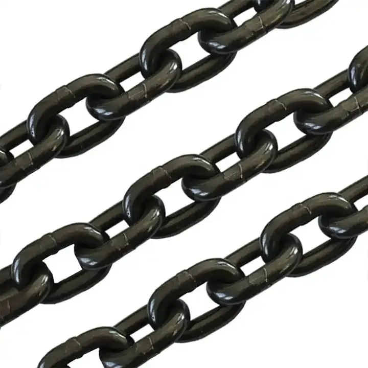 2024 New Promotion G80 6mm Hoisting Chain Manganese Steel Chain Special Chain Hand