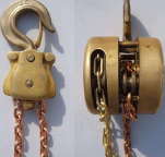 Explosion proof chain hoist